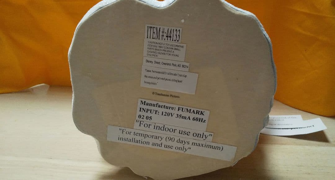 ホーンテッドマンション ナイトメアビフォアクリスマス ライトアップフィギュア