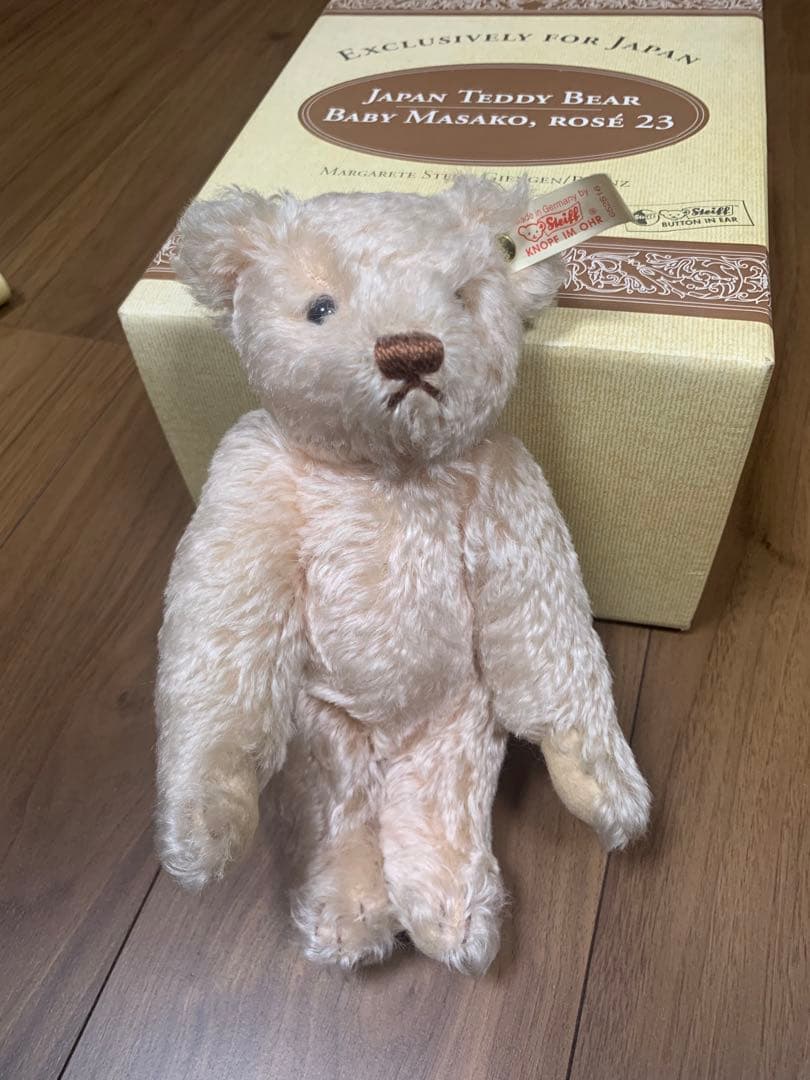 シュタイフ✨テディベア✨1996年ベビーマサコ✨シュタイフ✨テディベア
