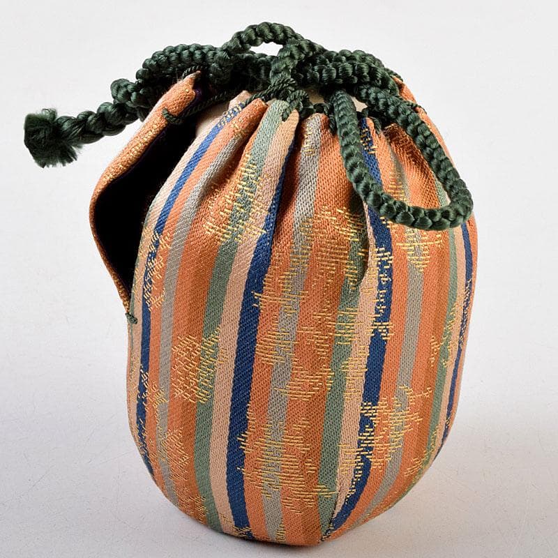 茶道具 清閑寺窯 杉田祥平造 瀧浪茶入 仕覆付 共箱 瀧浪茶入