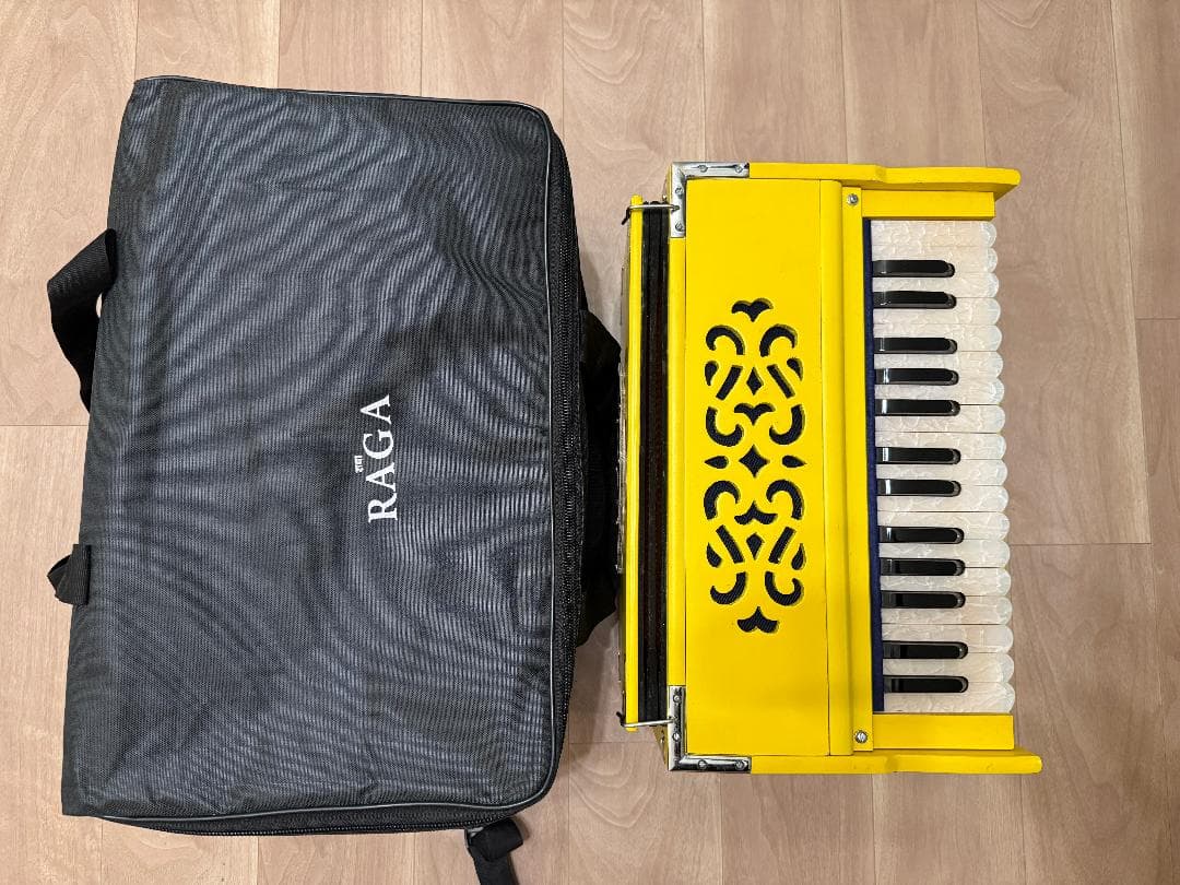 調律済み・訳あり】 Raga ハーモニウム Yellow｜ケース付