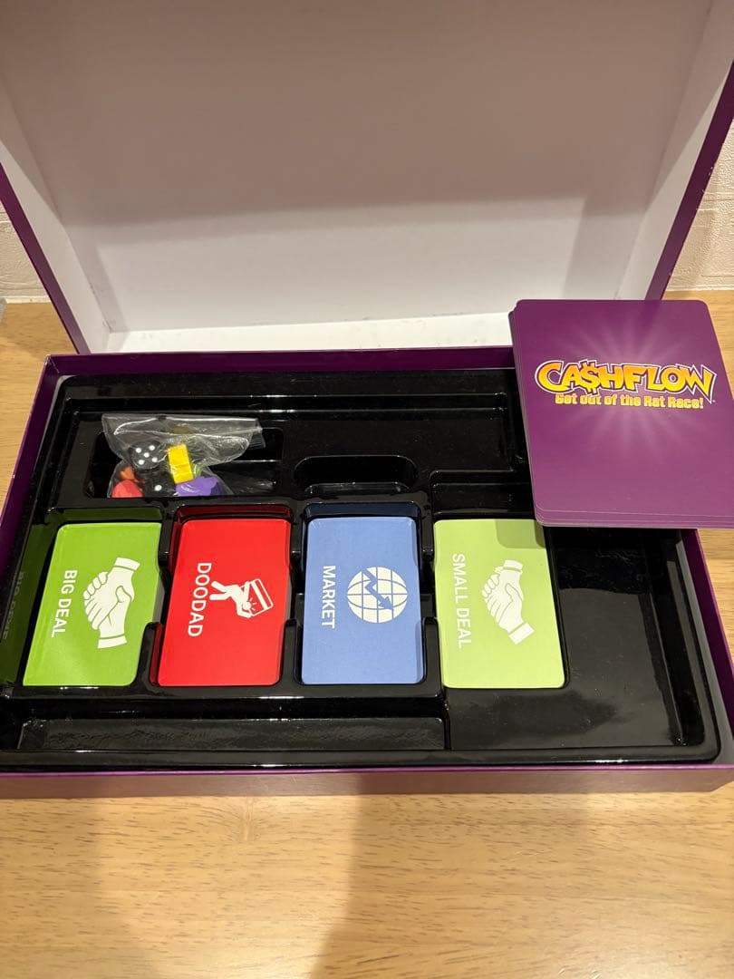 ボードゲーム　キャッシュフロー　日本語版　ロバートキヨサキ