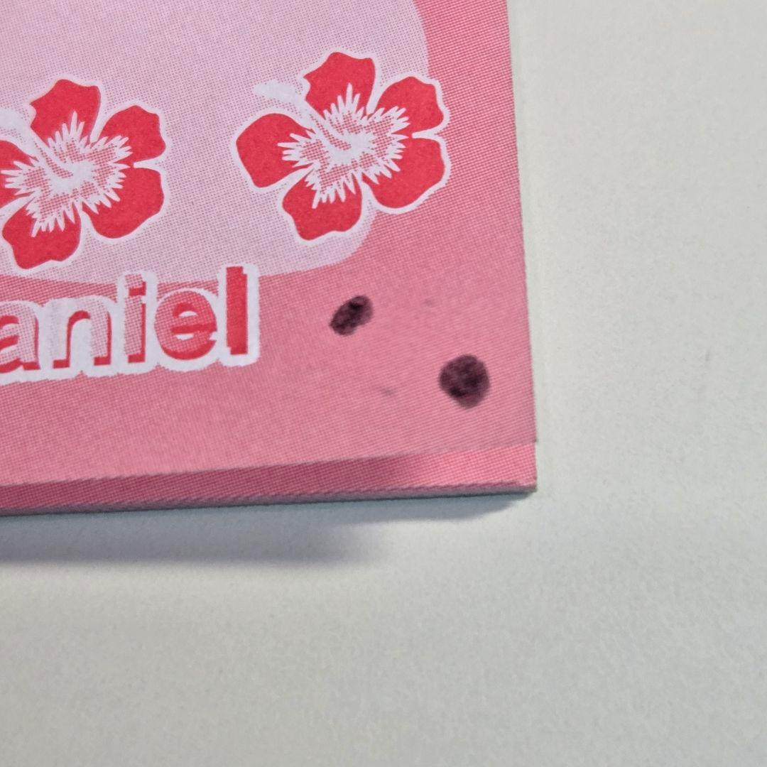 キティ メモ帳 日焼けキティ ダニエル ハイビスカス 沖縄限定 ご当地