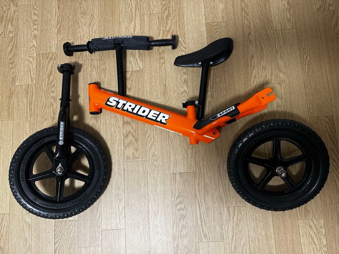 STRIDER 12インチスポーツモデルバランスバイク オレンジ