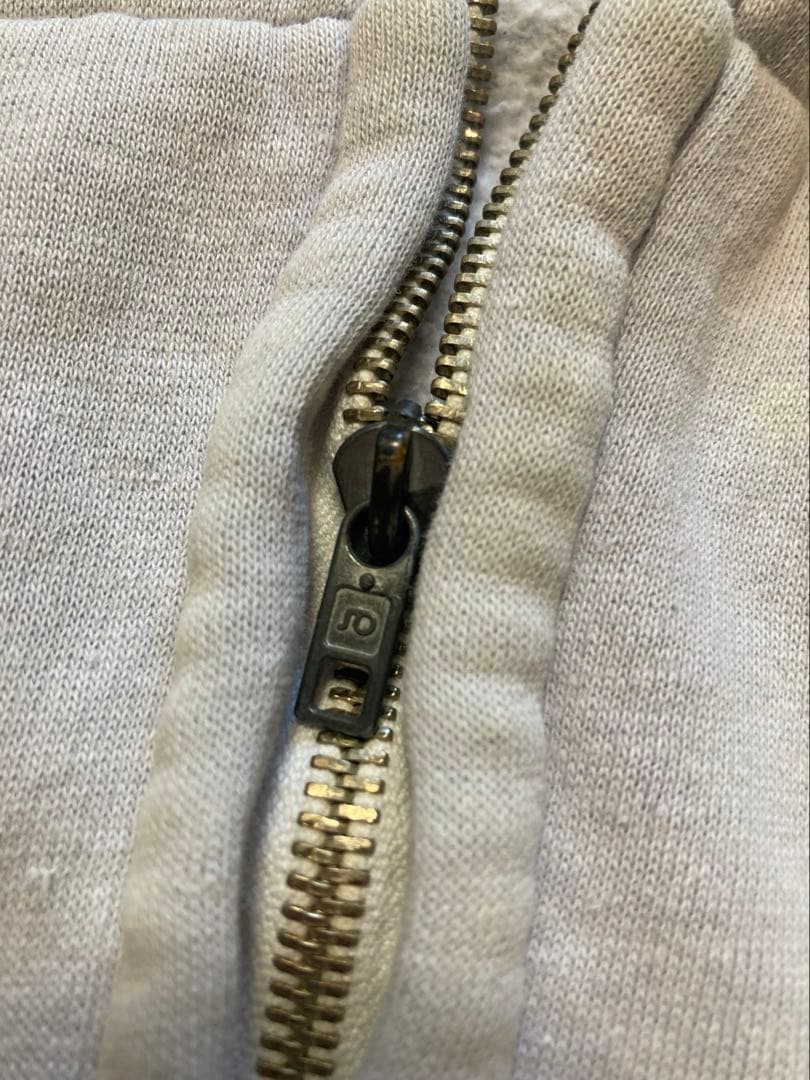 60s vintage ジップパーカー ブルーグレー