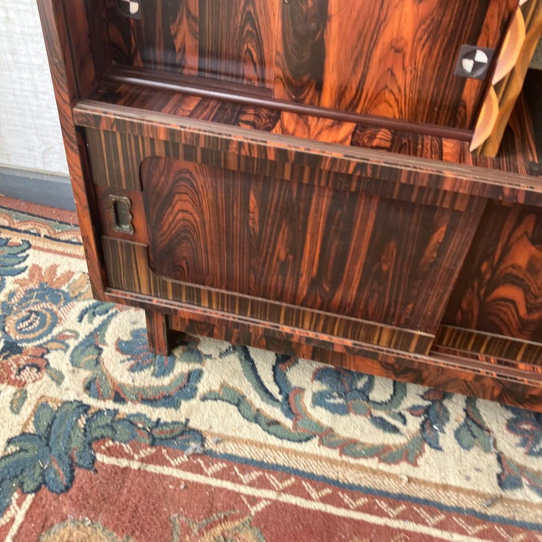昭和レトロ ミッドセンチュリー 古家具 飾り棚 サイドボード