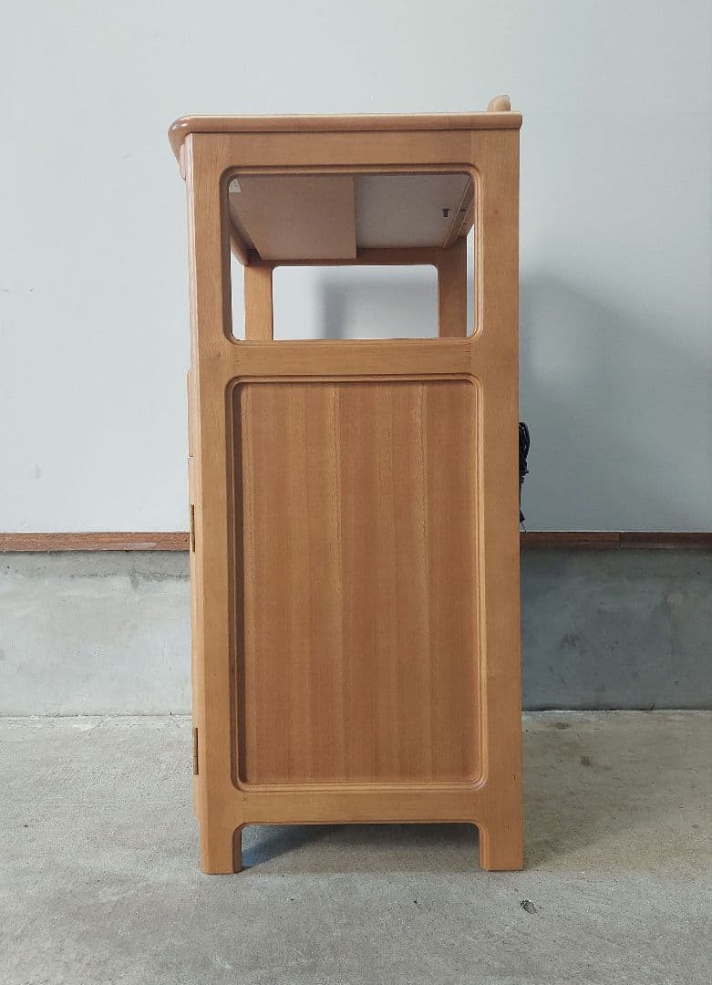 Karimoku カリモク ナチュラルウッド 天然木 電話台 ファック