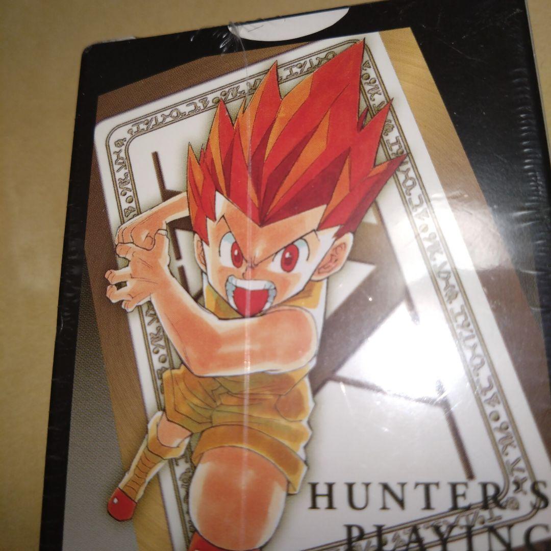 【フリマアプリ唯一】HUNTERXHUNTERトランプカード　シュリンク付新品