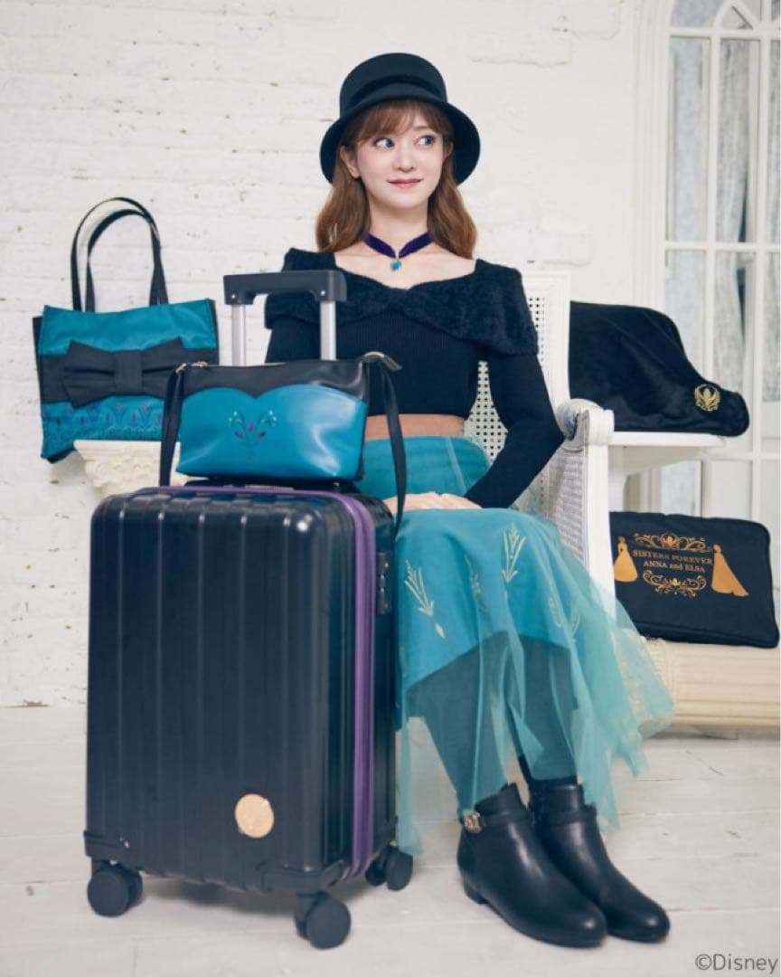 しまむら ちはるさんコラボ キャリーケース他5点セット アナ雪