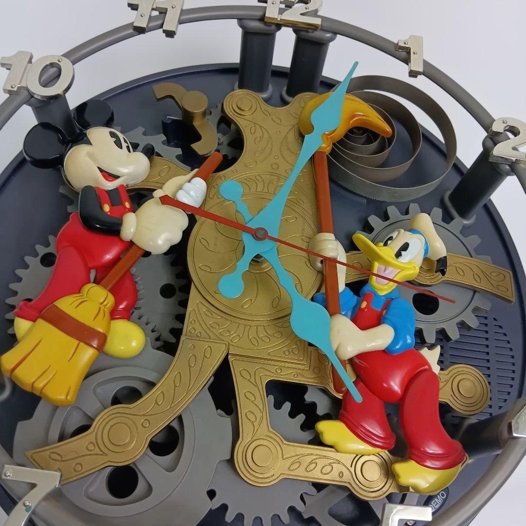 稼働品PEAQ Disney talking wall clock からくり時計