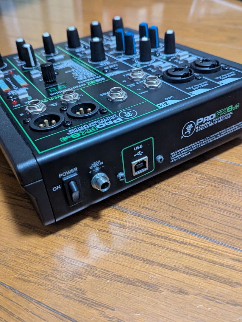 MACKIE ProFX6v3 アナログミキサー