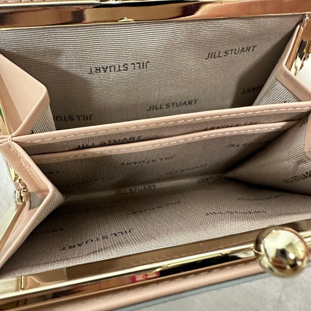 JILL STUART グローリア 口金折り 財布 ジル スチュアート ブルー