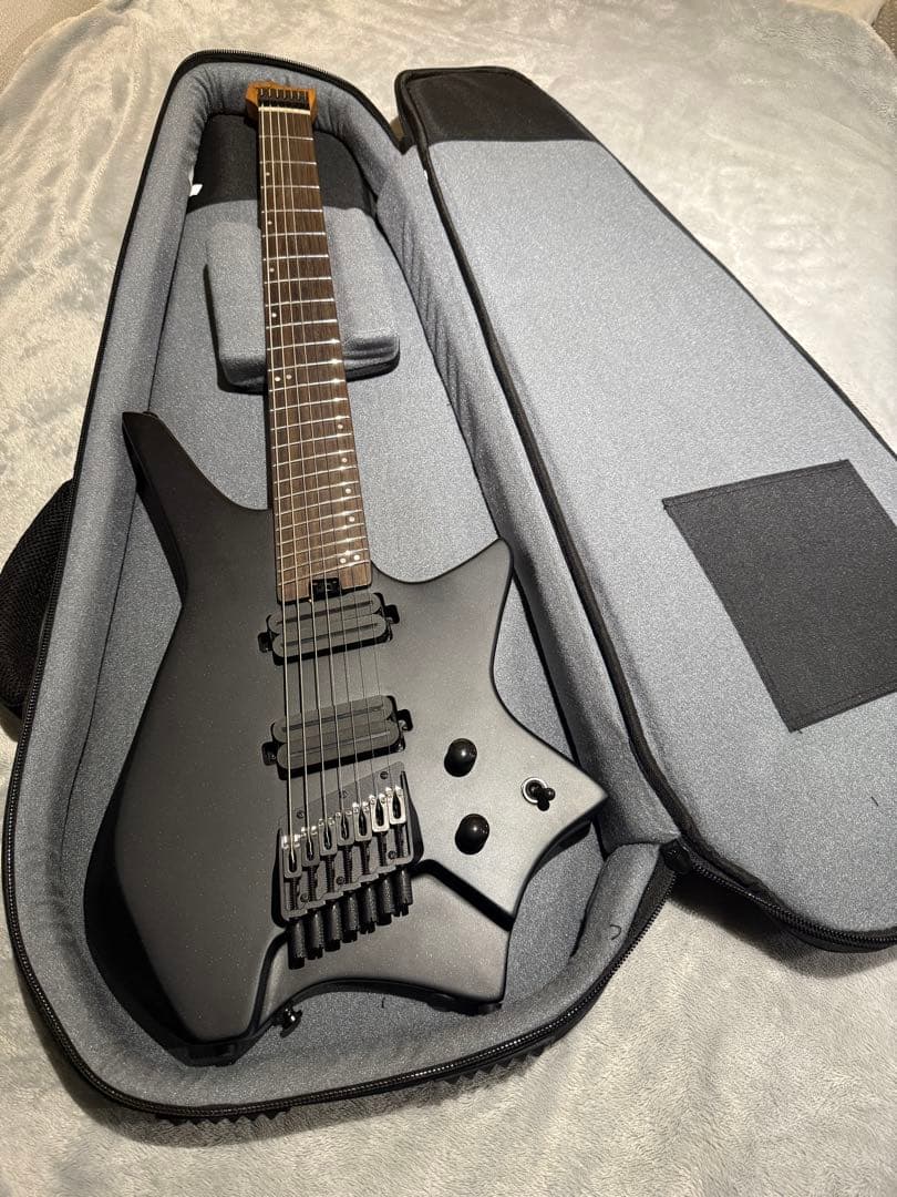 HEX guitars Z507 S GB 7弦ギター ヘッドレス