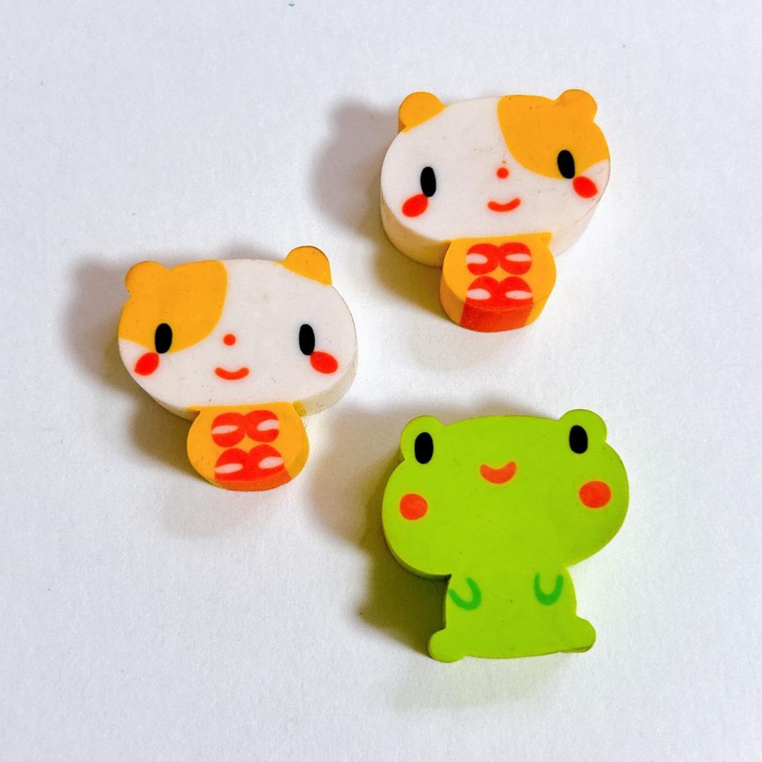 のほほんパーク nohohonpark 平成 消しゴム ハムスター カエル - メルカリ