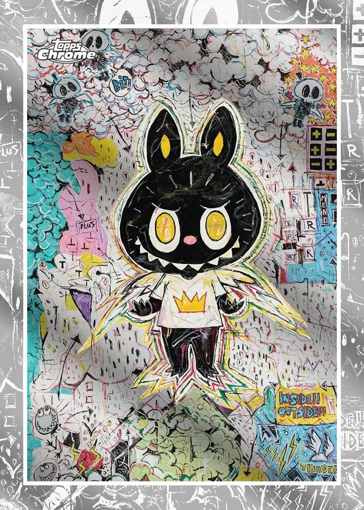 Topps Chrome 10周年記念ボックス ラブブ カード