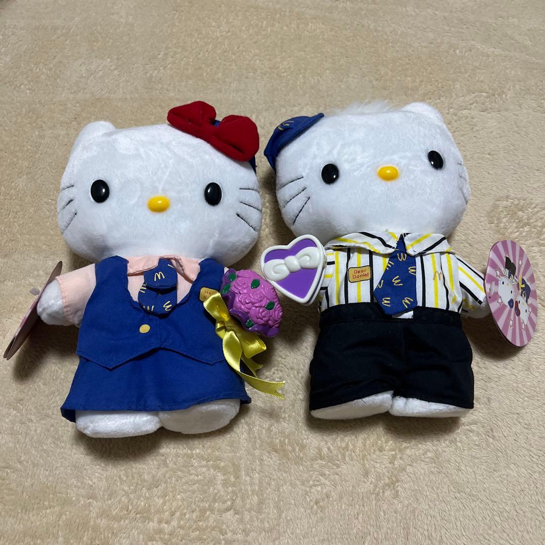 希少レアハローキティダニエル髙島屋制服ぬいぐるみ平成レトロ