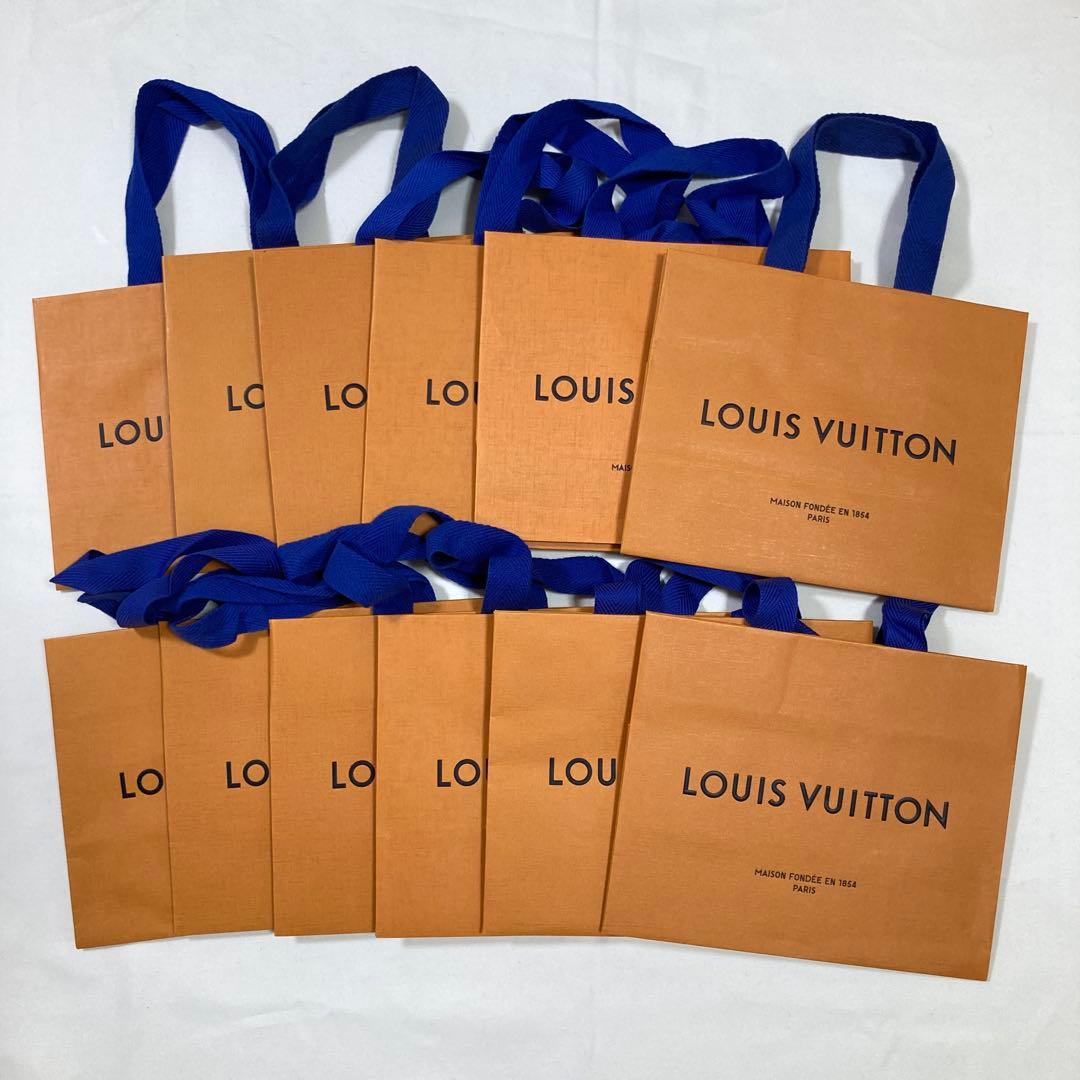 美品 ルイヴィトン ショッパー 紙袋 小サイズ38枚 中サイズ27枚 計65