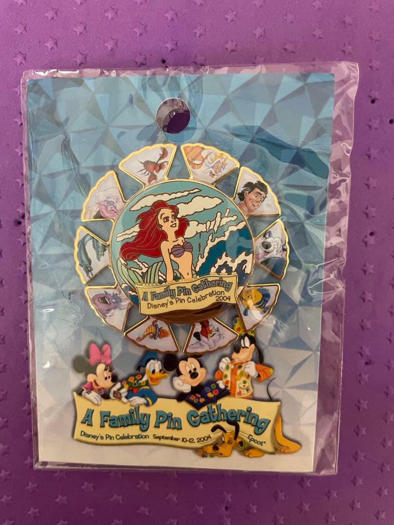 ディズニー リトルマーメイド アリエル ピンバッジ - メルカリ