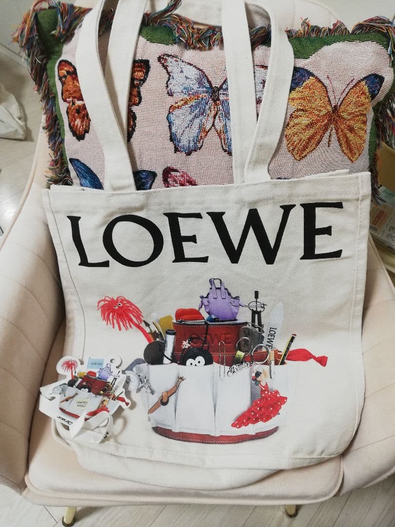 LOEWE ロエベ トートバッグ ノベルティ キャンバス バッグ 非売品