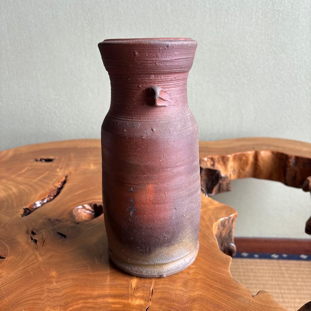 人間国宝 藤原雄 備前焼 共箱 高さ23.5cm - メルカリ