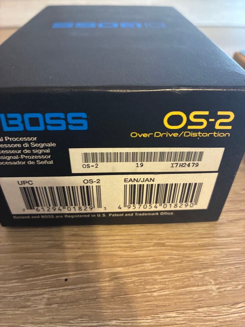 【美品】BOSS OverDrive Distortion OS-2