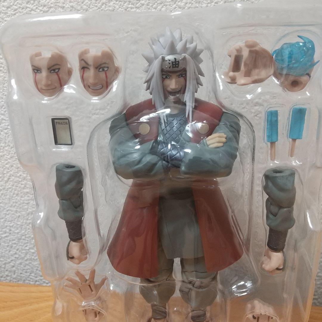 NARUTO S.H.Figuarts 自来也 Web 開封 ナルト フィギュア