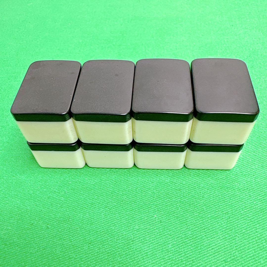 キングバード 麻雀牌 背黒牌 昭和レトロ 五本羽一索