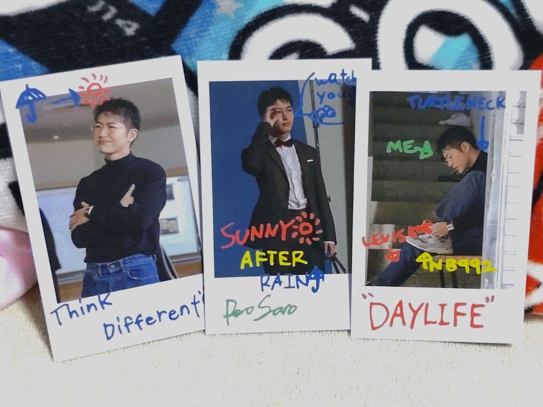 サイン入りチェキ風セット GENERATIONS 佐野玲於 - メルカリ