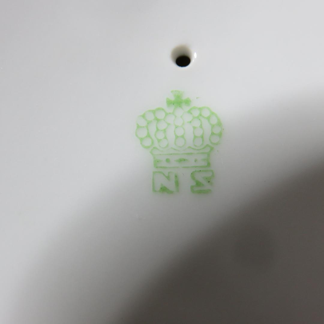 名古屋製陶所 大冠マーク NS シュクリエ 砂糖入れ 共箱 トング付き