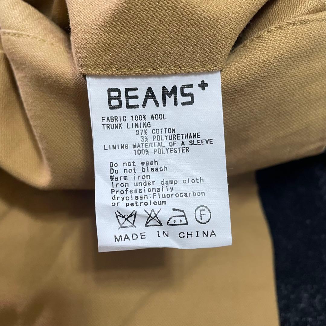 美品　ビームスプラス　フード付きハンティングジャケット　マッキーノジャケット　M