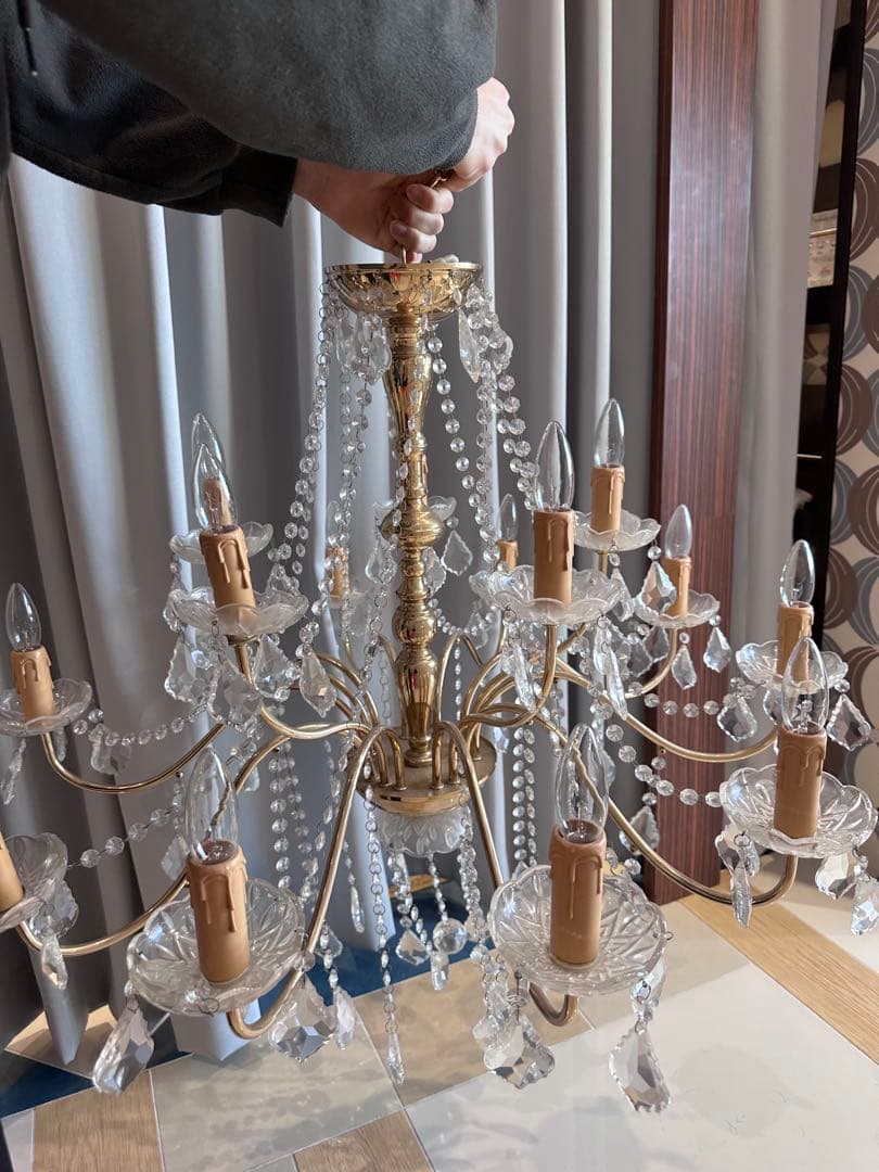 シャンデリア 専用 y530 アンティーク調 シャンデリア ナショナル 6灯 y530