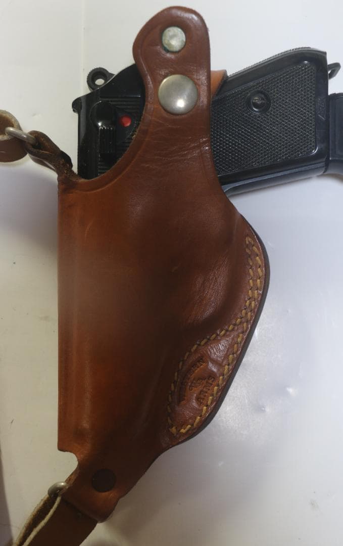 超貴重ウェスタンアームズ(WA)製 ワルサーPPK用ショルダーホルスター
