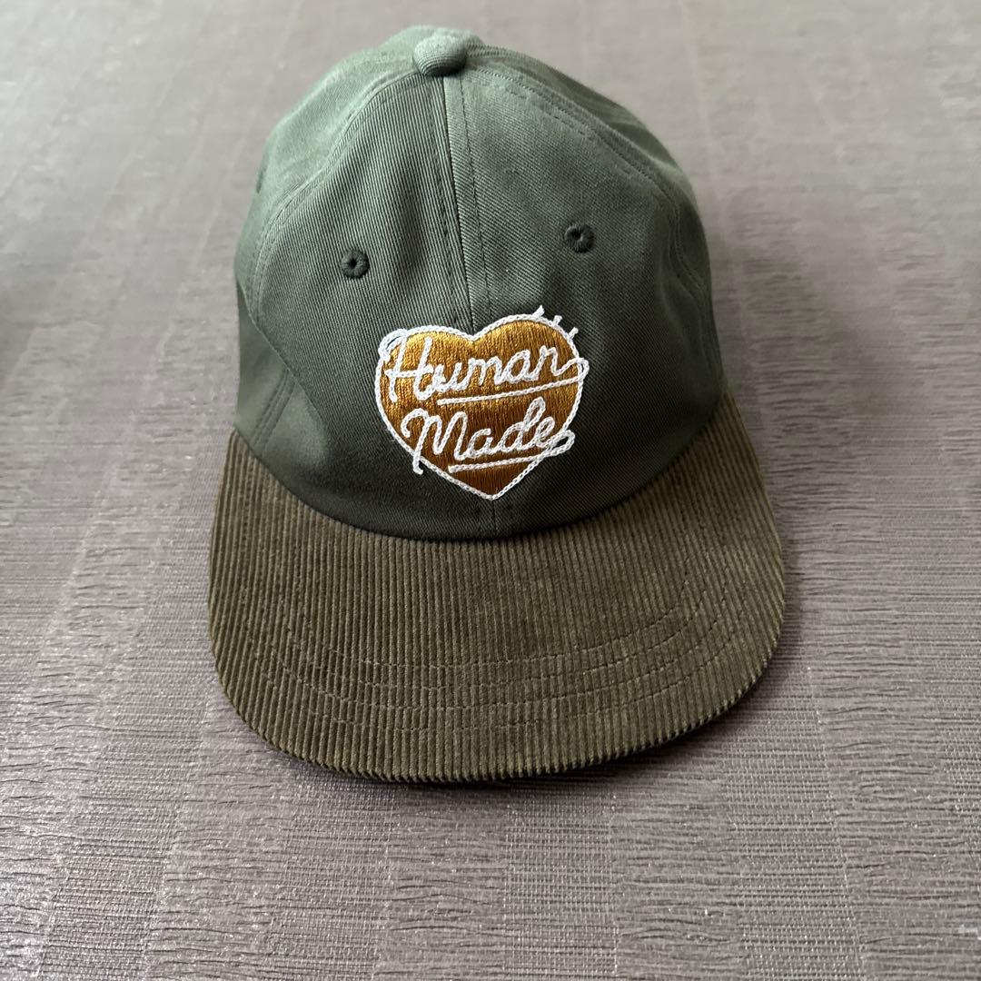 Human Made オリーブグリーン キャップ