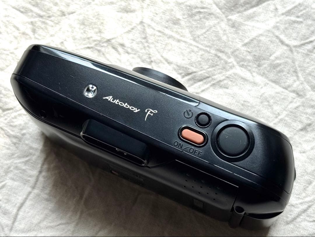 ⌘完動品！ 電池付き、作例あり！ Canon Autoboy F⌘ カメラ