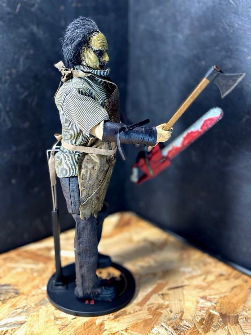 サイドショウ　12インチ　テキサスチェーンソー　レザーフェイス