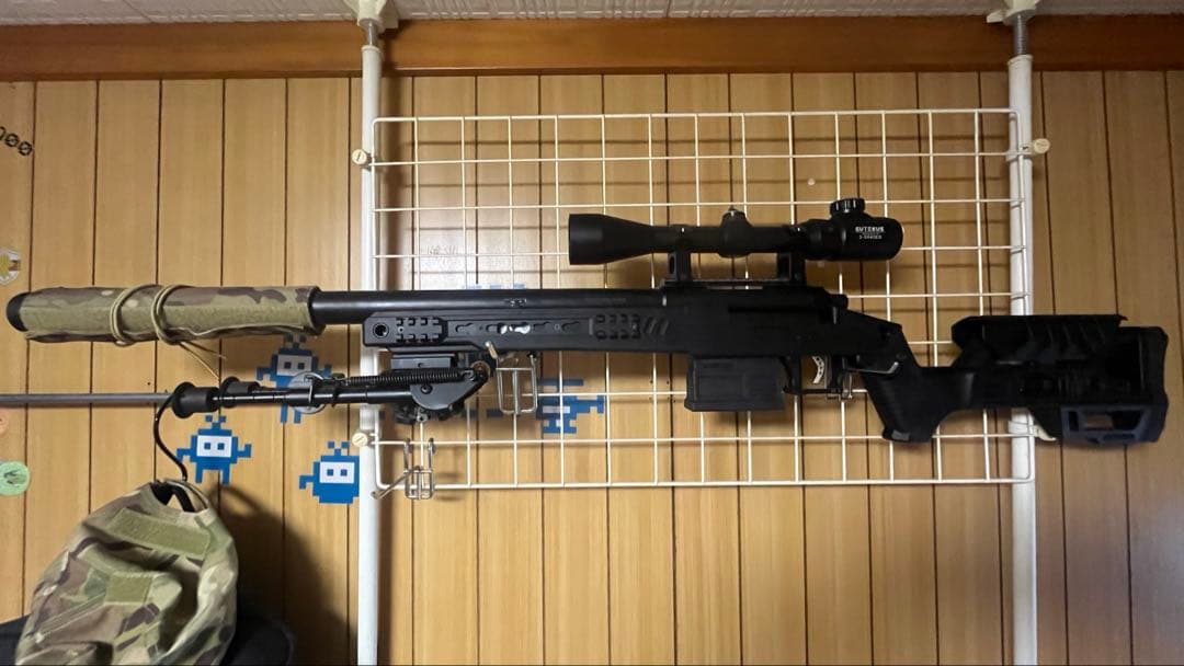 VSR Gspec slong airsoft ストック、トリガー マガジン3個 VSR Gspec slong airsoft ストック、トリガー VSR Gspec slong airsoft