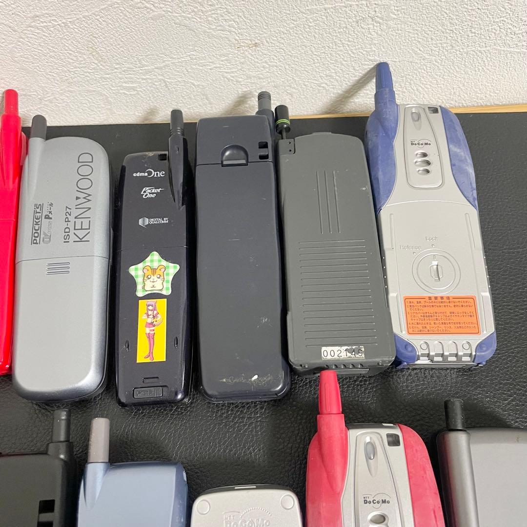 まとめて25点セット】モックアップ 販売店模型 携帯電話 ガラケー