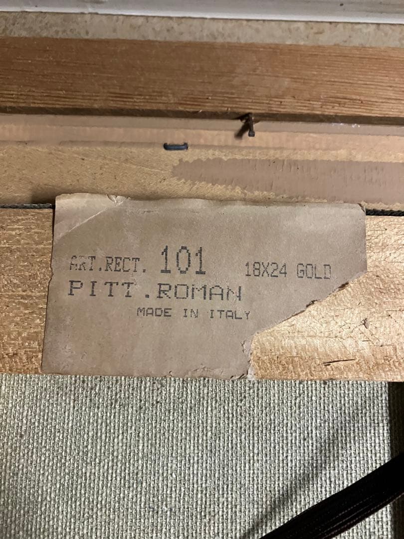 絵画美術 PITT.ROMAN 油彩画 イタリア 美しい花々 額装品 サイン