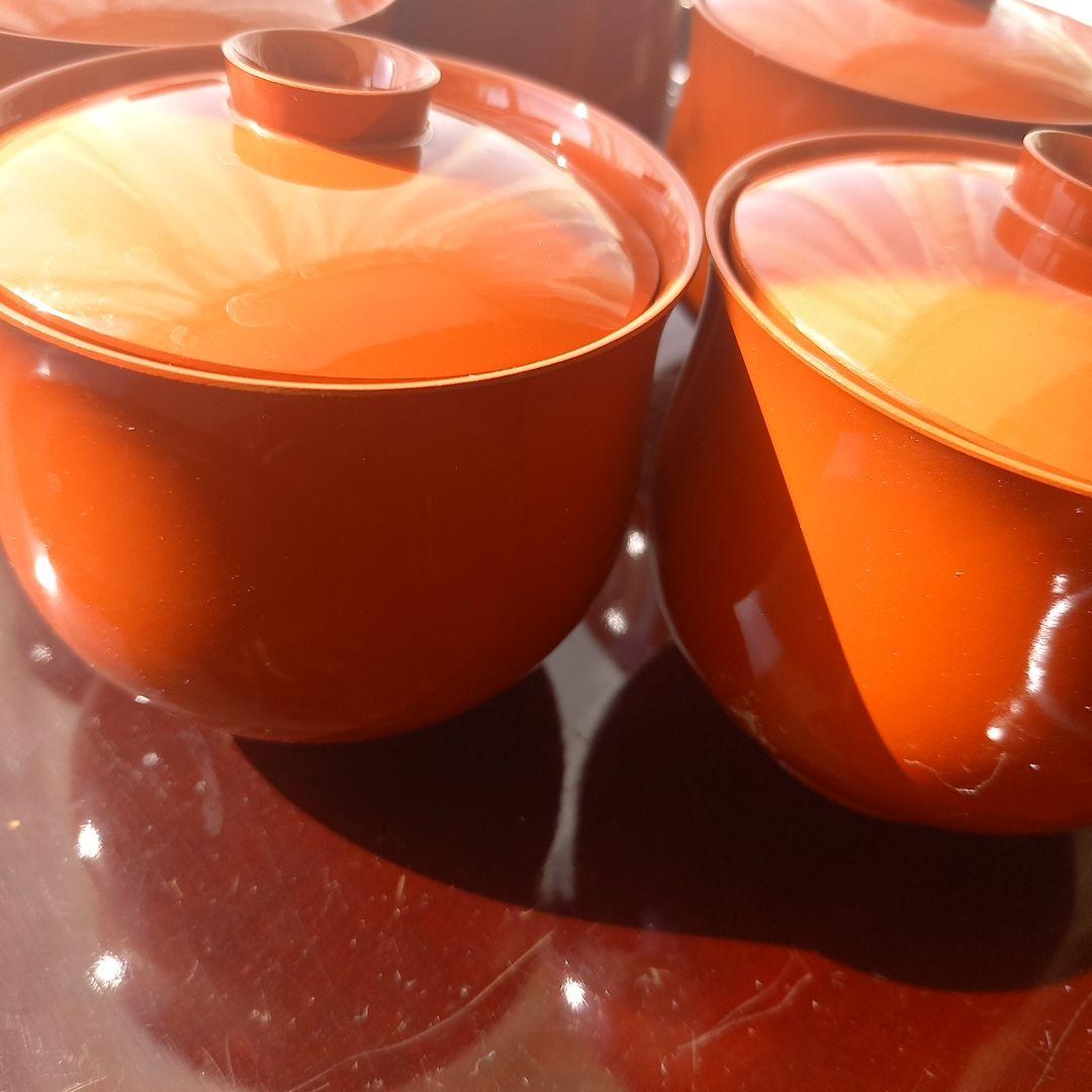 山中漆器 小吸物椀5客揃 加賀金彩 金箔五草花 - メルカリ