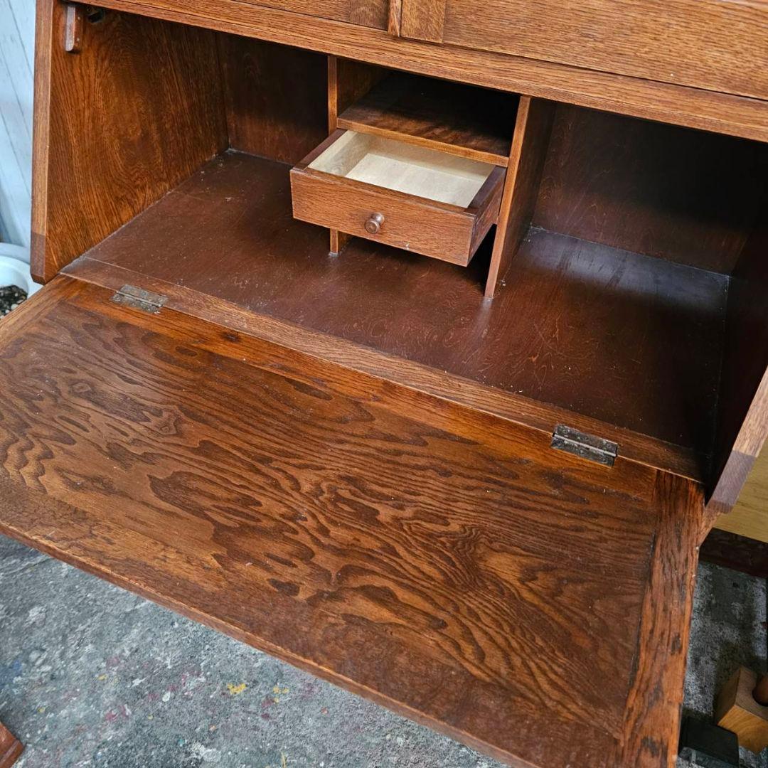 木製 本棚 吉田璋也？ 辰巳木工？ ビューローブックケース