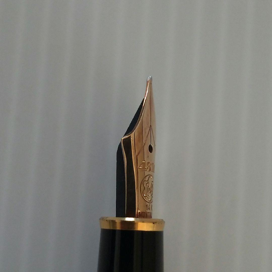 【初期型】モンブラン万年筆　マイスターシュテュック＃144　ブラック　◆