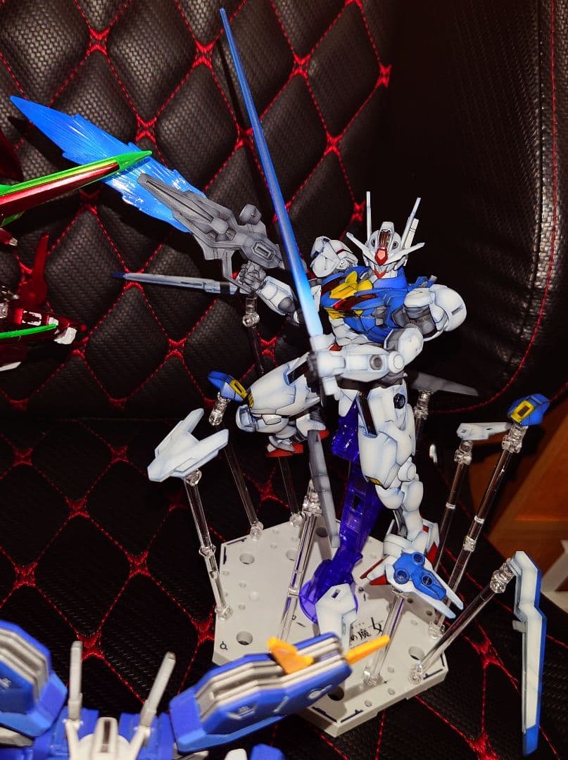 機動戦士ガンダム 水星の魔女 塗装済 プラモデル3体 エアリアル