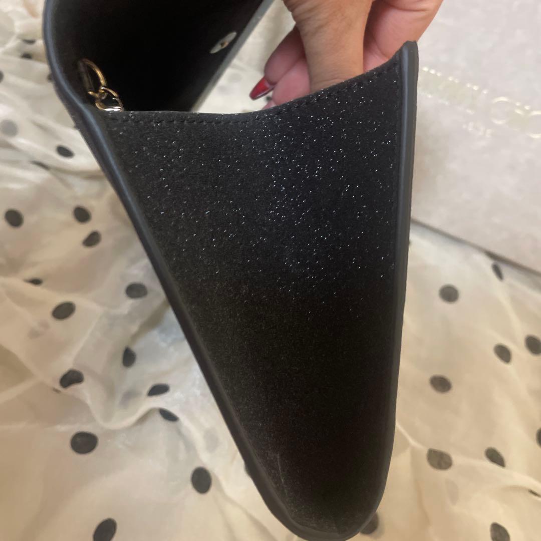 JIMMY CHOO ジミーチュウ パーティーバッグ　クラッチ　チェーンバッグ
