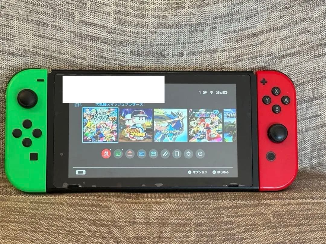 Nintendo Switch ニンテンドースイッチ本体　GRN/RED箱つき