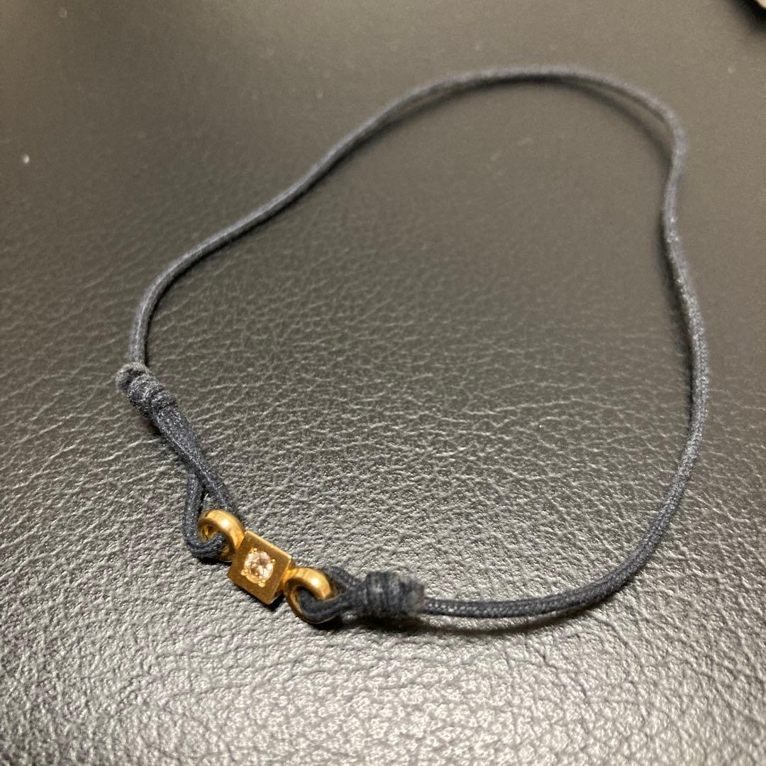 EYEFUNNY アイファニー k18 ダイヤモンド付きブレスレット