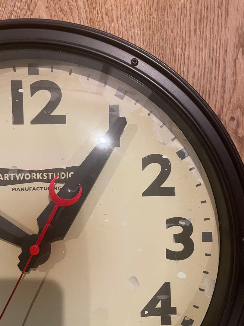 アートワークスタジオ 掛け時計 インダストリアル ビンテージ 関家具 好きな方