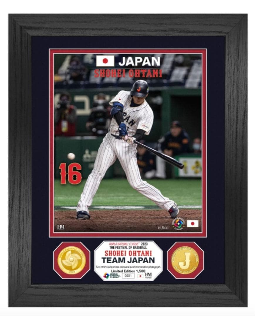 祝！優勝】2023 WBC 大谷翔平投手 ダブルコインフォトミント