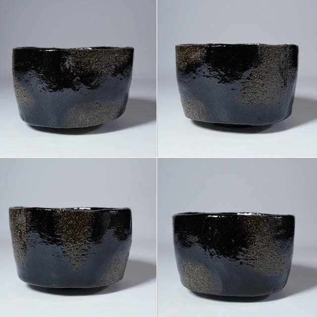 佐々木昭楽光悦写七里茶碗共箱茶道具黒楽茶碗抹茶碗本阿弥光悦