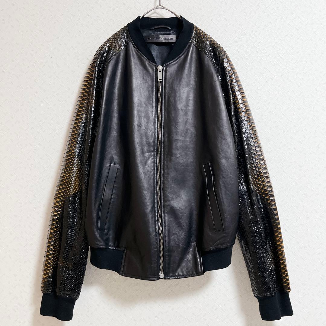 極美品】Alexander McQueen レザージャケット