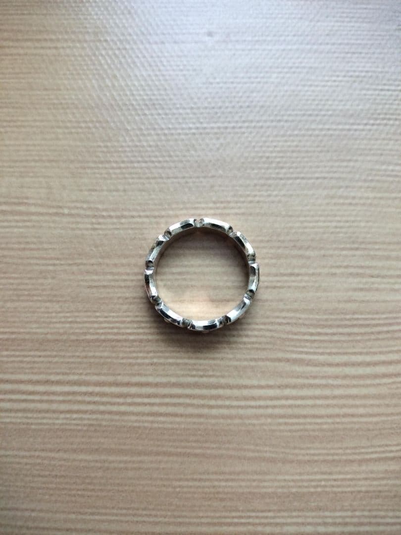 Llife BOTTON BAND RINGシルバーデザインリング