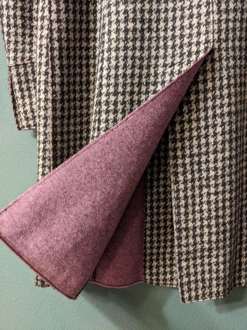 MaxMara WEEKEND LINE 総柄 千鳥格子 ウールコート42 - メルカリ